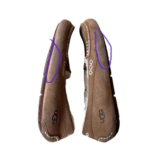 UGG B Moccasin Slippers for Women Size 8 - Picture 8 of 8
